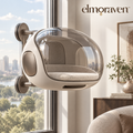 Elmoraven™ Window Bubble Cat Lounge