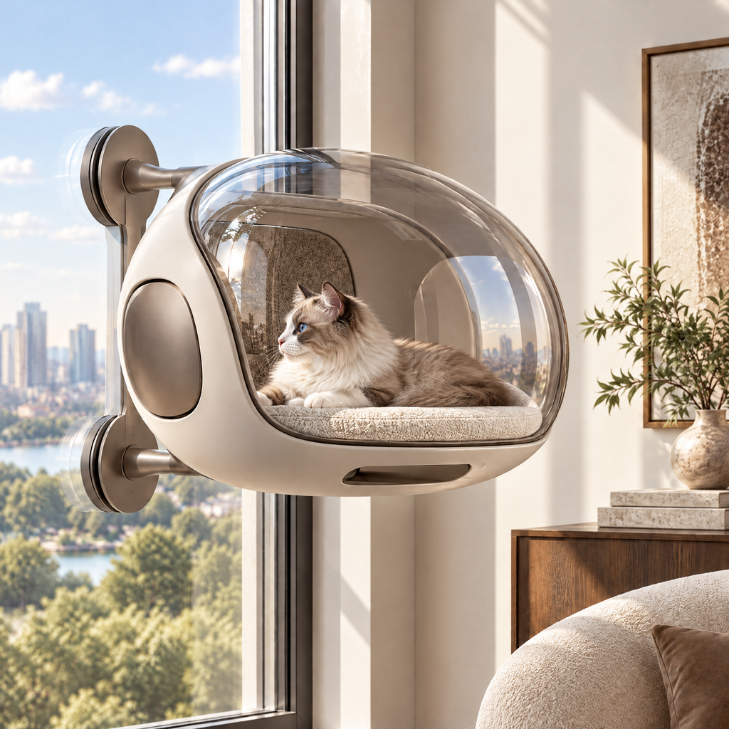 Elmoraven™ Window Bubble Cat Lounge