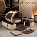 Elmoraven™ Convertible Travel Pet Carrier Set