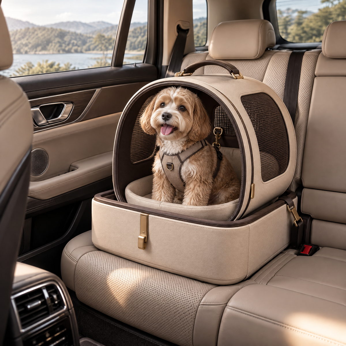 Elmoraven™ Convertible Travel Pet Carrier Set