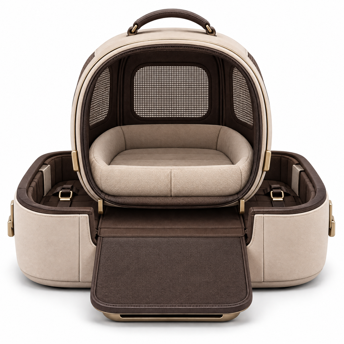 Elmoraven™ Convertible Travel Pet Carrier Set