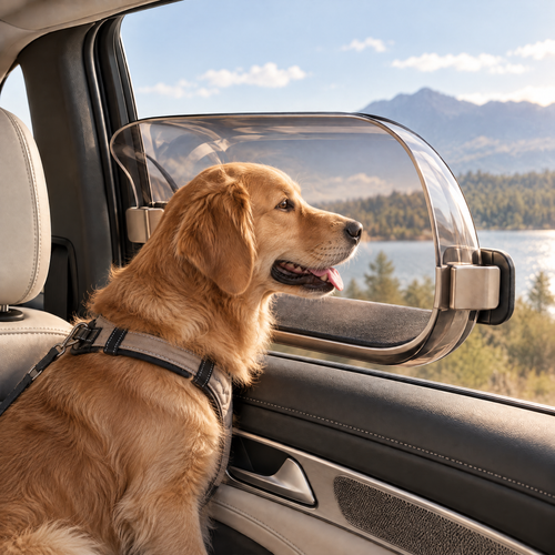 Elmoraven™ Car Window Pet Perch